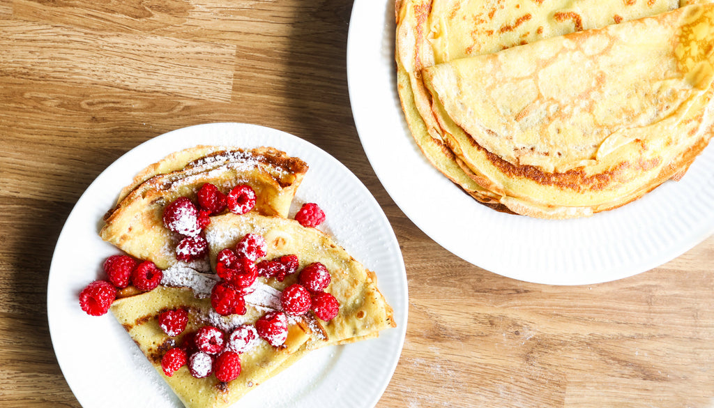 Pandekage opskrift med æg fra Rosenbud
