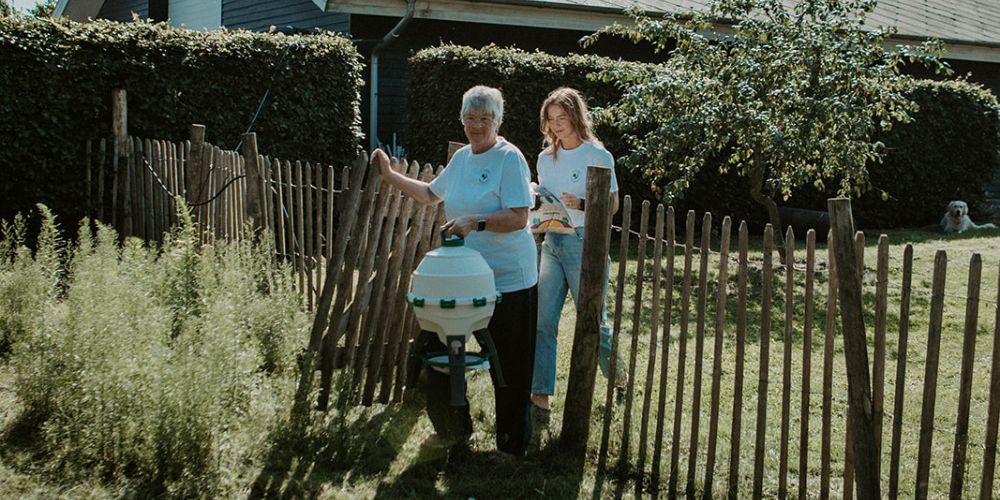 Johanne og Vibeke fra Rosenbud - forkælede høns